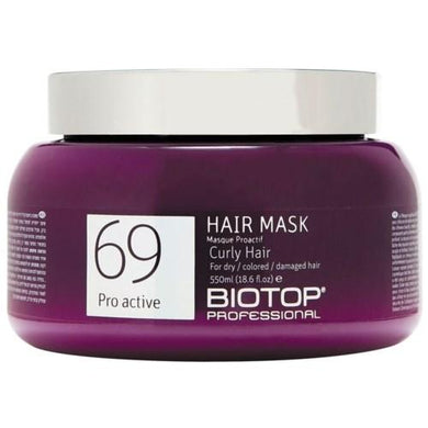 Biotop Professional - 69 Curly Hair Mask PRO ACTIVE 350ml - Biotop