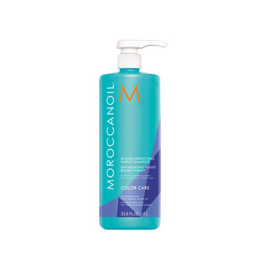 moroccanoil color care blonde perfecting purple shampoo