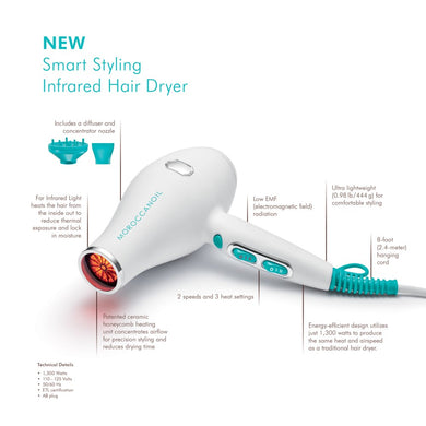Morccanoil infared hair dryer