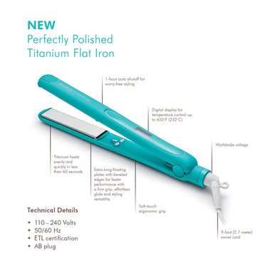 Moroccanoil titanium flat iron