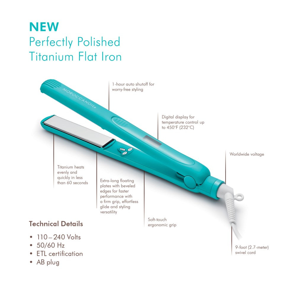 Moroccanoil titanium flat iron