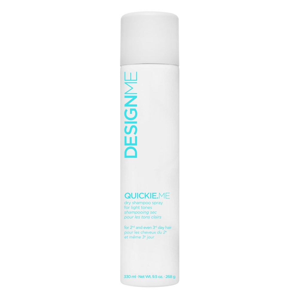 DesignMe Quickie Me Dry Shampoo Spray Light Tones 330ml (BLONDE) – Salon  Beauty Brands