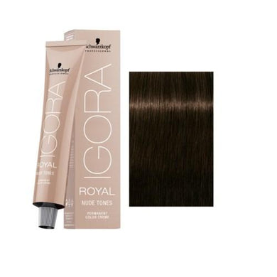 Schwarzkopf Igora Royal - 4-46 Medium Brown Beige Chocolate Nude Tones - Schwarzkopf