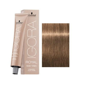 Schwarzkopf Igora Royal - 8-46 Light Blonde Beige Chocolate Nude Tone - Schwarzkopf