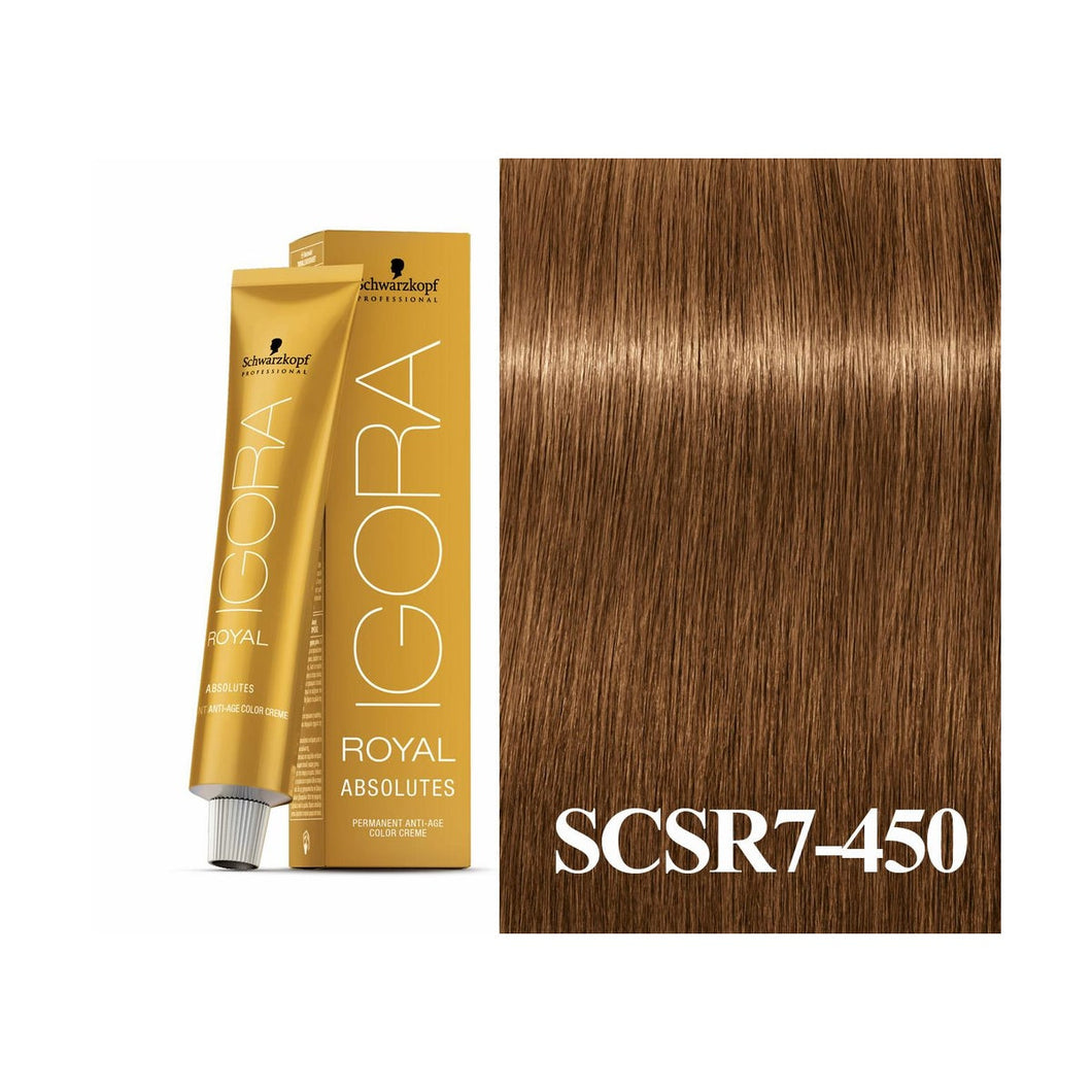 Schwarzkopf Absolute Igora Royal Dark Blonde Age Blend 7-450