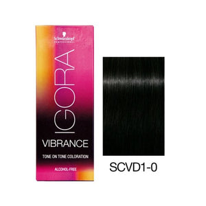 Schwarzkopf Igora Vibrance - 1-0 Black Natural