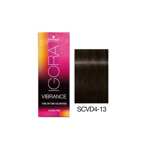 Schwarzkopf Igora Vibrance - 4-13 Medium Brown Cendré Ash