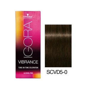 Schwarzkopf Igora Vibrance - 5-0 Light Brown Natural