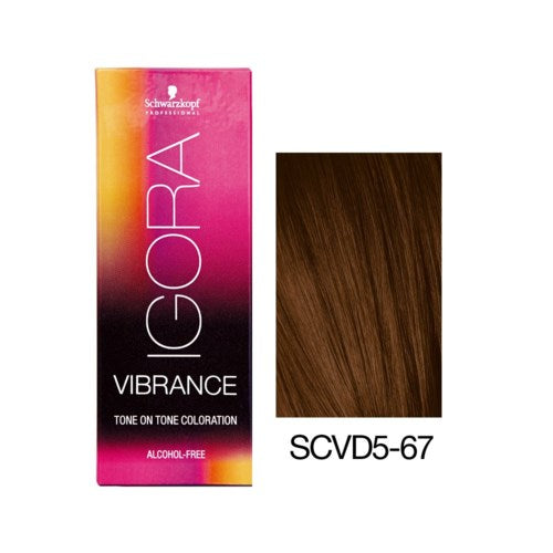 Schwarzkopf Igora Vibrance - 5-67 Light Brown Chocolate Copper