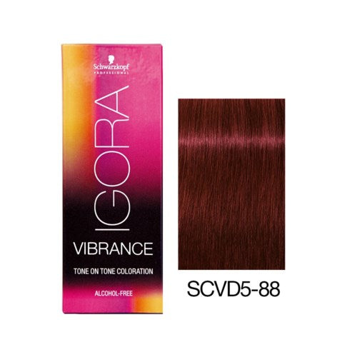 Schwarzkopf Igora Vibrance - 5-88 Light Brown Red Extra