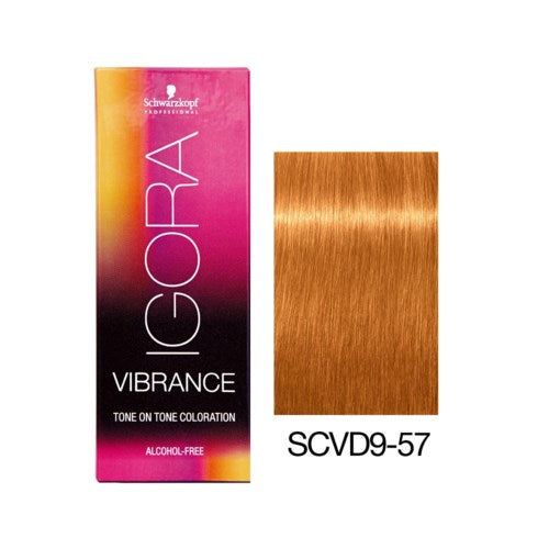Schwarzkopf Igora Vibrance - 9-57 Extra Light Blonde Gold Copper