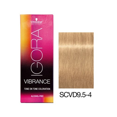 Schwarzkopf Igora Vibrance - 9.5-4 Platinum Blonde Beige